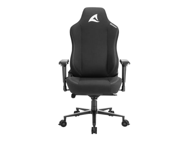 Sharkoon Skiller SGS40 - Stol - høy bakside - armlener - T-formet - tipping - roterende - aluminium, stål, polyvinylklorid (PVC), høytetthets støpt...