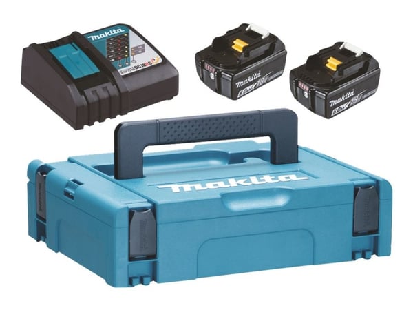Makita LXT - Akkulaturi + akku - Makita DHR263Z, DHR263ZJ, DHR264Z, DHR264ZJ, DUH651Z, DUR364LZ, DHR263ZJ, DHR264Z, DHR264Z, DHR264Z, DUH651Z, DUH6...