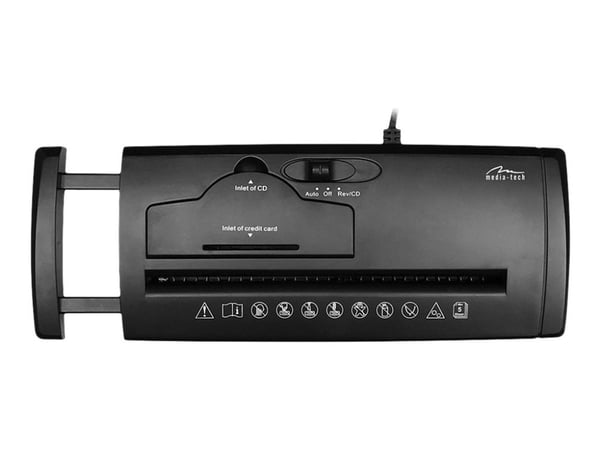 Media-Tech MT215 - Makulator - stripekutt - 8 mm - O-1, P-1