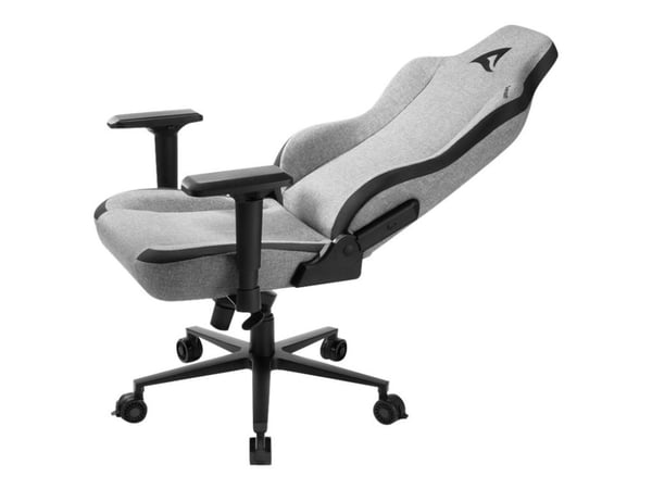 Sharkoon Skiller SGS40 - Stol - høy bakside - armlener - T-formet - tipping - roterende - aluminium, stål, polyvinylklorid (PVC), høytetthets støpt...
