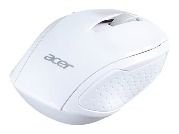 Acer M501 - Mus - optisk - 3 knapper - trådløs - 2.4 GHz - USB trådløs mottaker - hvit - løsvekt - for Chromebook 31X; 512; 71X; Chromebook Enterpr...