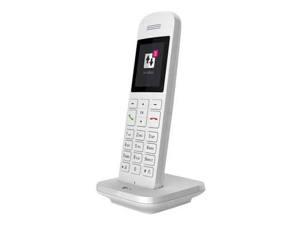 Deutsche Telekom Speedphone 12 - Trådløst ekstra håndsett - DECT\CAT-iq - hvit