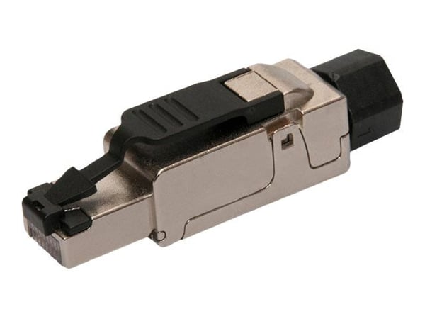 Solarix Industrial Connector - Verkkoliitin - RJ-45 (uros) itseporautuva - STP - CAT 6a