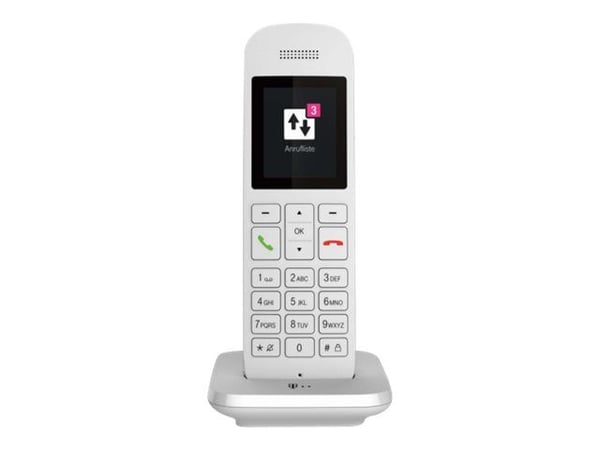 Deutsche Telekom Speedphone 12 - Trådløst ekstra håndsett - DECT\CAT-iq - hvit