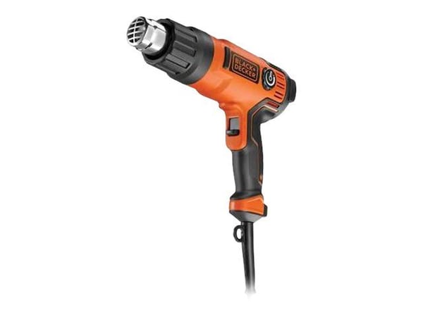 BLACK+DECKER KX2001K - Varmepistol - 2000 W - 360 / 720 l/min