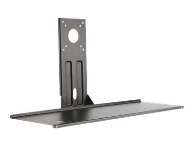 Maclean MC-756 - Monteringskomponent (VESA-adapterplate, tastaturbøyle) - for tastatur - svart - under monitor