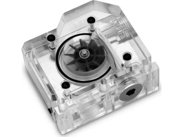 EK Water Blocks 3831109829745, Strømningsindikator, Nickel, Rustfritt stål, Gjennomsiktig, 1 stykker