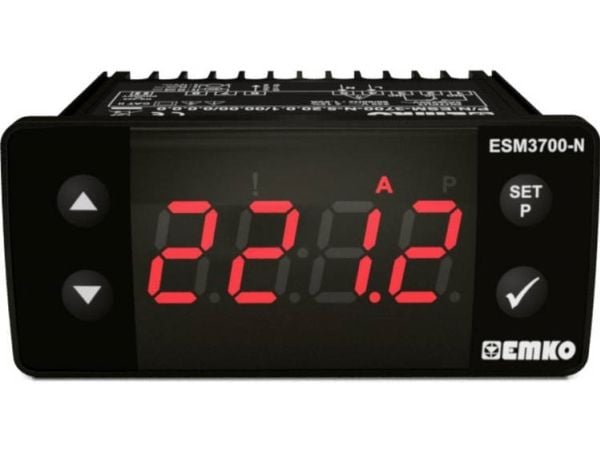 Emko ESM-3700-N.2.20.01/00.00/0.0.0.0 prosessdisplay digitalt installasjonsmåleutstyr