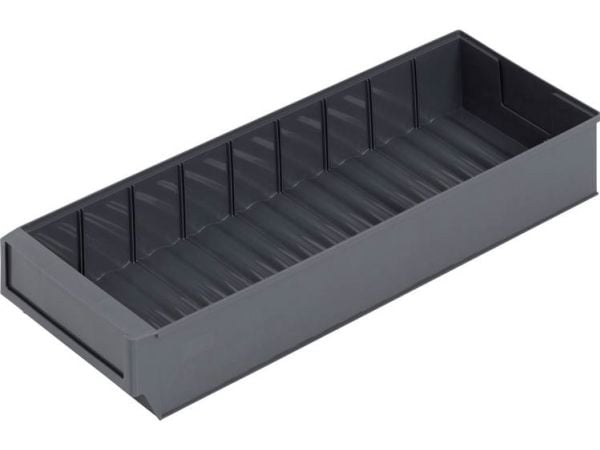 Alutec 66032 oppbevaringskasser (L x B x H) 500 x 183 x 81 mm mørkegrå (1 stk)