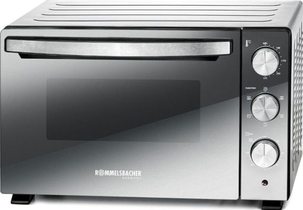 Rommelsbacher BGS 1500, 30 l, Svart, Sølv, Rotasjon, 120 min, Glass, 230 V