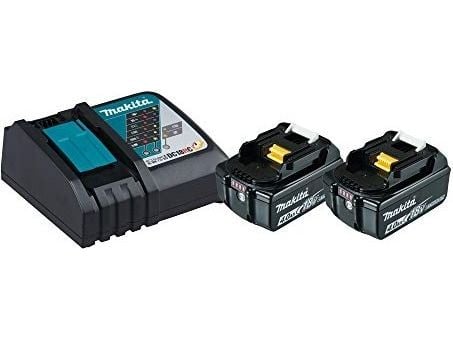 Makita DC18RC - Power Source Kit - batterilader + batteri 2 x - Li-Ion - 4 Ah - 72 Wh - 1 x batterier lader