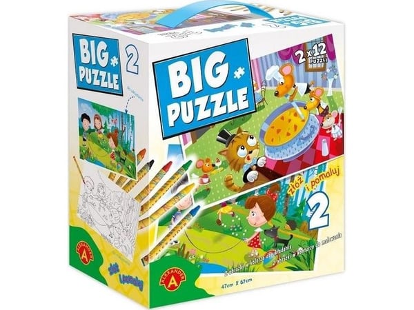 Alexander Puzzle 12 Big Puzzle 2 hyppäävä ravintola