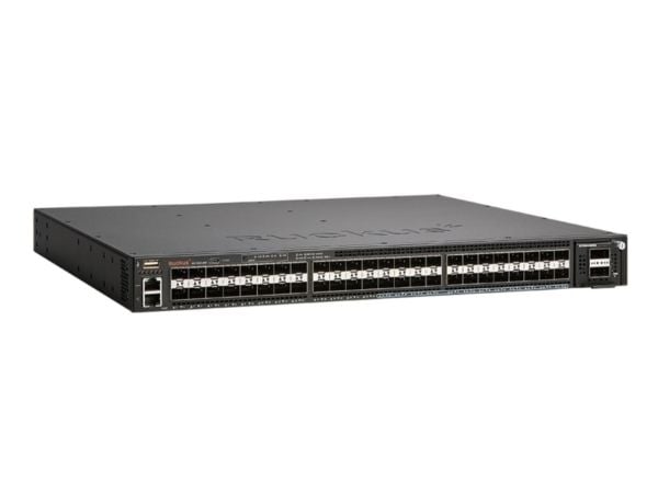 Brocade ICX7650-48F-E, Hallittu, L2/L3, Täysin kaksipuolinen, Telineasennus, 1U