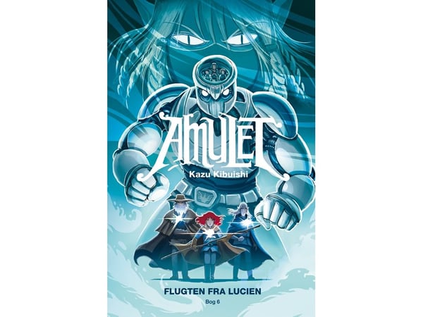 Amulett 6: Flugten fra Lucien | Kazu Kibuishi | Språk: Dansk