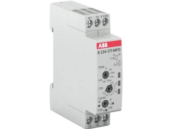 ABB CT-MFD.12, Aikaviiverele, Harmaa, 24 V, IP20, IP50, CAN/CSA C22.2 No.14 IEC/EN 63000 IEC/EN 61812-1 UL 508, 6 A