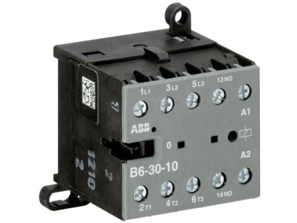 Minikontaktor 3 polet 1 slutte 415V B6-30-10 380-415V 40-450HZ