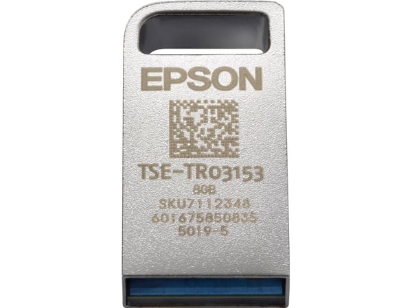 Epson 7112348, 8 GB, USB Type-A, Utan skyddshatt, Silver