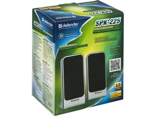 Defender SPK 225 - Kaiuttimet - PC:lle - 4 Watt (Yhteensä)