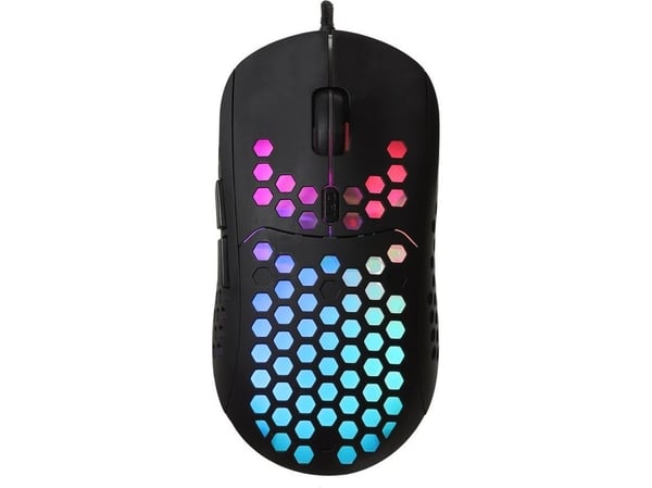 ART Gaming Pro AM-99 - Mus - optisk - 6 knapper - kablet - USB - svart