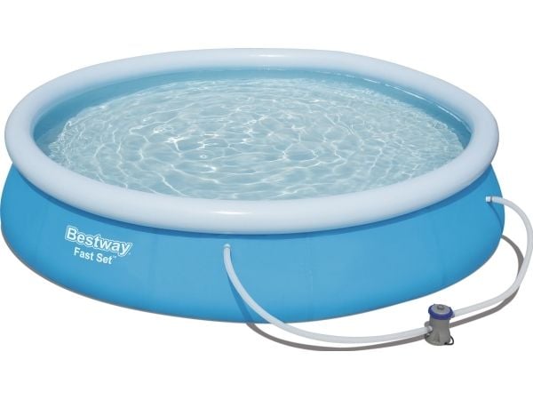 Bestway oppblåsbar basseng Fast Set 366 cm 9-i-1 (57274)