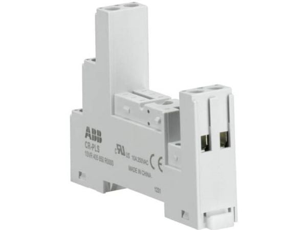 ABB Logischer Sockel CR-PLS, Kontaktor, Grå, AC/DC, 15,5 mm, 61 mm, 75 mm