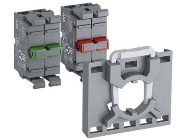 ABB MCBH-01, Kontaktori, Harmaa, Muovi, MP1 MP2 MP3 MP4 MPD1 MPD2 MPD3 MPD4 MPD5 MPD11 MPD12 MPD13 MPD14 MPD15 MPD16 MPM1 MPM2 KP6 MPET3..., IP20, ...