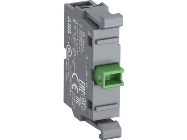 ABB MCB-10, Harmaa, MP1 MP2 MP3 MP4 MPD1 MPD2 MPD3 MPD4 MPD5 MPD11 MPD12 MPD13 MPD14 MPD15 MPD16 MPM1 MPM2 KP6 MPET3..., IP20, 10 mm, 28 mm, 44 mm