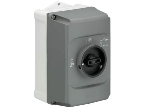 IB132-G kapsling IP65 grå