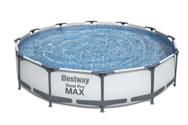 Bestway Steel Pro 56416, 6473 l, Innrammet basseng, Blå, 25,2 kg