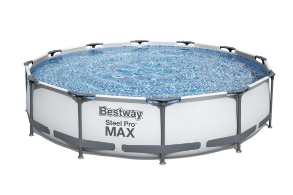 Bestway Steel Pro 56416, 6473 l, Innrammet basseng, Blå, 25,2 kg