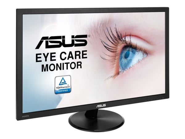 ASUS VP247HAE - LED-skärm - 23.6" - 1920 x 1080 Full HD (1080p) - VA - 250 cd/m² - 3000:1 - 5 ms - HDMI, VGA - svart