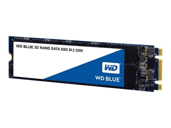 WD Blue 3D NAND SATA SSD WDS250G2B0B - SSD - 250 GB - inbyggd - M.2 2280 - SATA 6Gb/s
