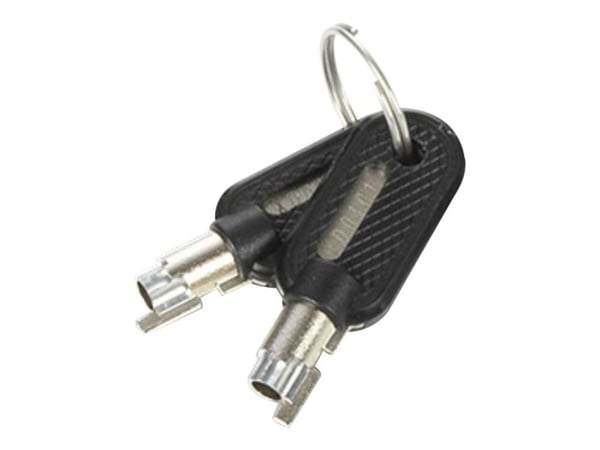 Kensington Universal 3-in-1 Keyed Laptop Lock - Standard Keyed - Sikkerhetskabellås - 1.8 m