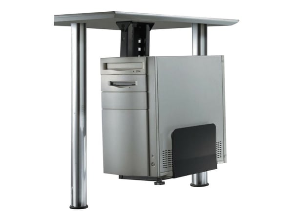 Neomounts CPU-D200BLACK, Pöydälle asennettava keskusyksikköteline, 30 kg, musta, Terästä, Taiwan, 230 mm
