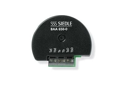 Siedle BAA 650-0, Sort, Siedle, 0 - 40 °C