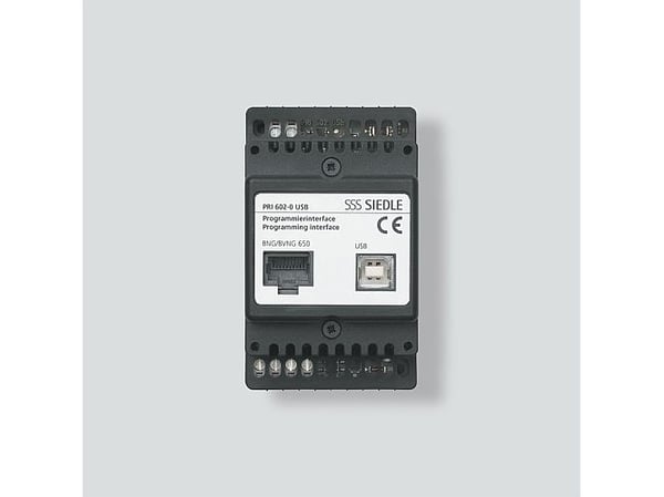 Siedle PRI 602-01 USB, Svart, IP20, CE, 10 - 30 V, 53,5 x 60 x 89 mm, 0 - 40 ° C