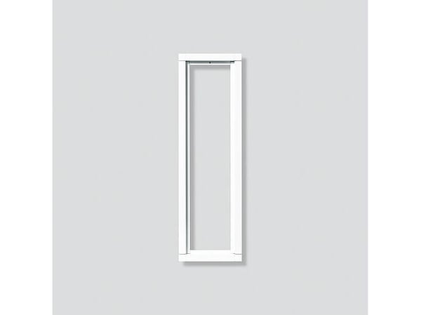 Siedle KR 611-4/1-0 W, Ramme, Hvit, Siedle, Aluminium, 131 mm, 15 mm