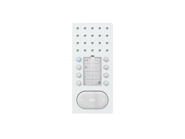 Siedle BFC 850-0, Koblet med ledninger (ikke trådløs), Hvit, Vegg, 91 mm, 27 mm, 201 mm