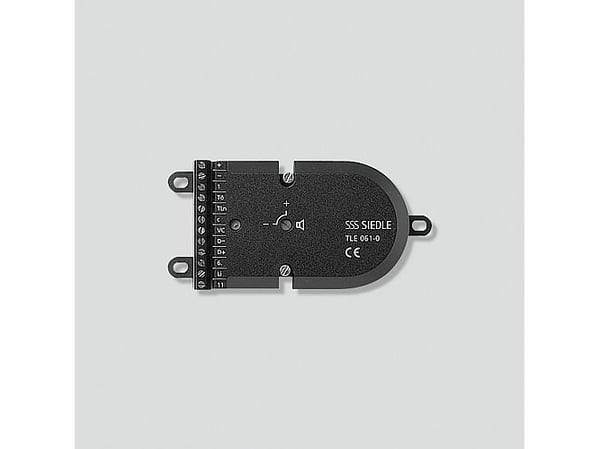 Siedle TLE 061-01, Høyttalermodul, Sort, Siedle, CE, 124 mm, 31 mm