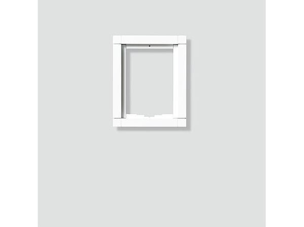 Siedle KR 611-1/1-0 SM, Ramme, Sølv, Siedle, Aluminium, Overflate, 131 mm