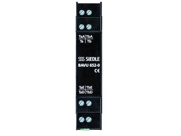 Siedle BAVU 652-0, Sort, Siedle, 0 - 40 °C, 18 mm, 60 mm, 90 mm