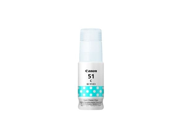 Canon GI 51 C - Cyan - original - blekkrefill - for PIXMA G1520, G2520, G2560, G3520, G3560