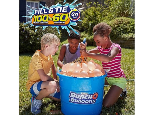 Bunch O Balloons fyller/absorberer med 100 ballonger
