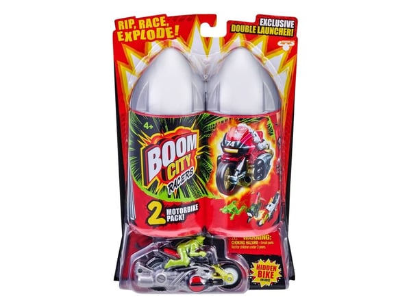 Boom City RACERS S2, MOTORBIKES 2PK