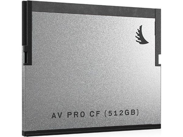 Angelbird Technologies AV PRO CF, 512 GB, CFast 2.0, 560 MB/s, 520 MB/s, Magnetsikker, Sjokkresistent, Temperatursikker, Vibrasjon sikker, Sølv