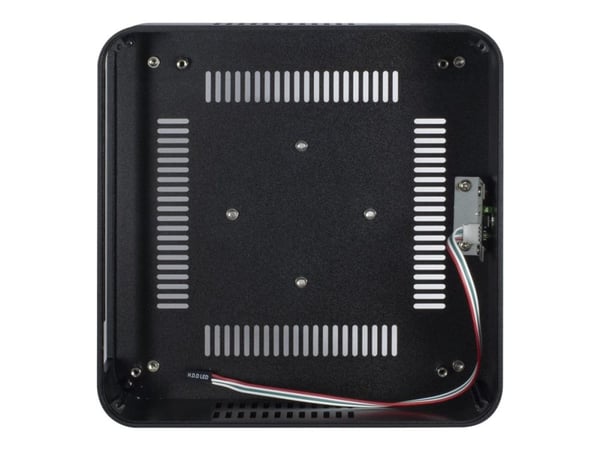 Inter-Tech A80 - Tower - ITX - strömadapter 60 Watt - svart - USB