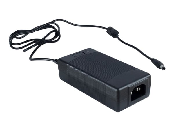 Inter-Tech A80 - Tower - ITX - strömadapter 60 Watt - svart - USB