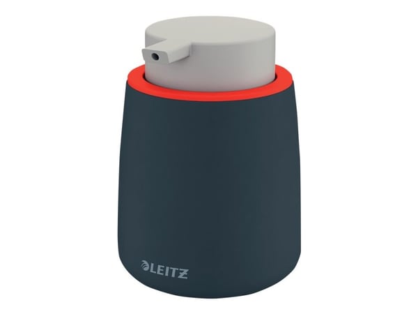 Leitz Cosy - Desinfeksjonsmiddel-/såpedispenser - plastikk, keramisk - fløyelsgrå