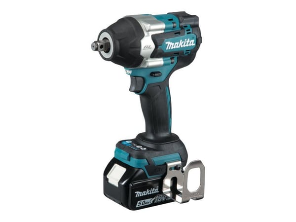 Makita DTW700RTJ - Støtskiftenøkkel - trådløs - 1/2" firkantdrev - 700 N·m - 2 batterier - 18 V