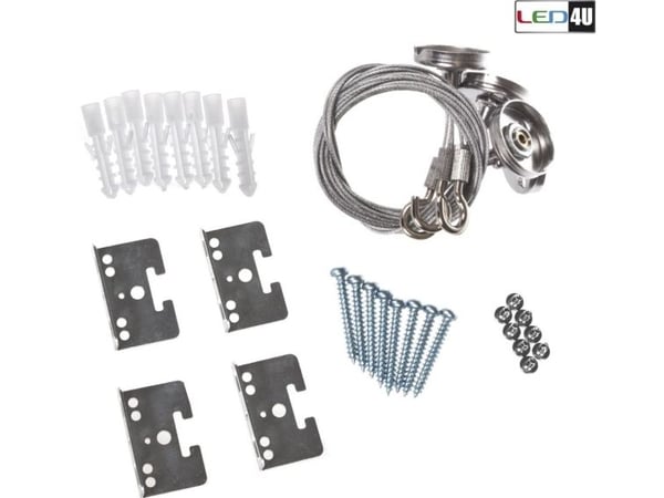 Maclean Led-kattopaneelin kiinnityslenkit (LD159)